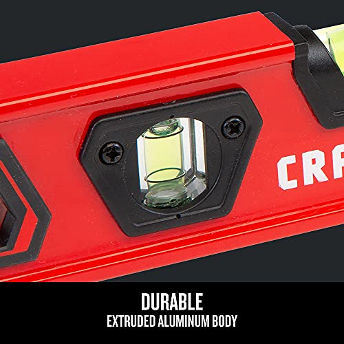 CRAFTSMAN Torpedo Level, 9 Inch, With Shock Absorbing End Caps (CMHT82390) - WoodArtSupply