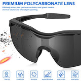 OXG 12 Pack Anti Fog Tinted Safety Glasses for Men, ANSI Z87.1 Safety Goggles Impact Scratch Resistant Eye Protection for Shooting, Work, OXG