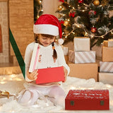 ZKHOB 2 Pack Unfinished Wooden Box with Lid Small Wood Boxes(12 x 9x 3.1 inch) Natural Pine Wooden Box for Crafts,Wooden Gift Boxes,Memory keepsake ZKHOB