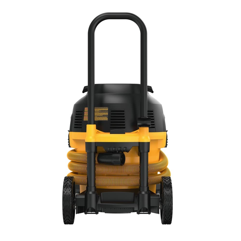 DEWALT 10 Gal. Dust Extractor with Automatic Filter Clean (DWV015) Wet/Dry Vac, Yellow - WoodArtSupply