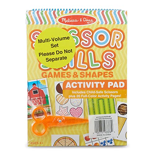 Melissa & Doug Scissor Skills and Tape Activity Books Set Melissa & Doug