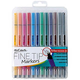 Mont Marte Fine Tip Markers Tri Grip in Case 12pce Mont Marte