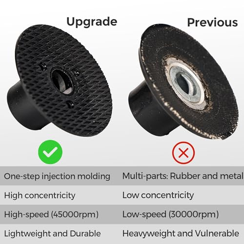 Pneumatic Mini Orbital Sander Grinder Polisher Kit, 2 inch Air Right Angle Surface Prep Tool with 41pcs Roll Lock Discs UPWOOD