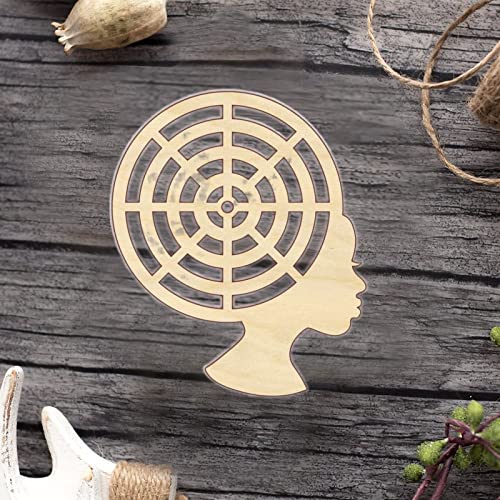 Diva Wreath Rail Wood Craft Unfinished Wooden Cutout Art DIY Wood Sign Inspirational Wall Plaque Rustic Hanging Wall Signs Decor for Front Door Arupkeer