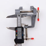 Sourcemall Mini Bench Vise Small Table Clamp Hobby Craft Repair Tool (Clamping Range: 0-1.2inch) Sourcemall
