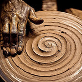 Falling in Art Heavy Duty Metal Pottery Decorating Banding Wheel, 12 Inches Diameter Falling in Art