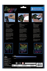Royal & Langnickel Royal and Langnickel Engraving Art 3 Design Value Pack, Rainbow Royal & Langnickel