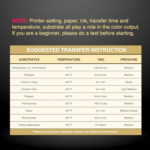 A-SUB Sublimation Paper 8.5x11 Inch 110 Sheets for Any Inkjet Printer which Match Sublimation Ink 125g A-SUB