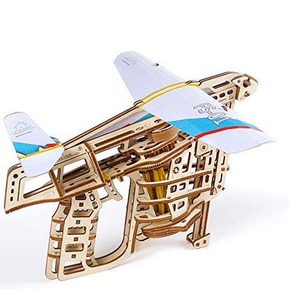 UGEARS Mechanical Wooden 3D Puzzle Model Flight Starter Set