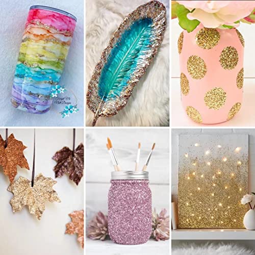 TORC Iridescent Turquoise Blue Chunky Glitter 1 Pound 16 OZ Glitter for Resin Crafts Tumblers Cosmetic Makeup Nail Art Festival Decoration TORC