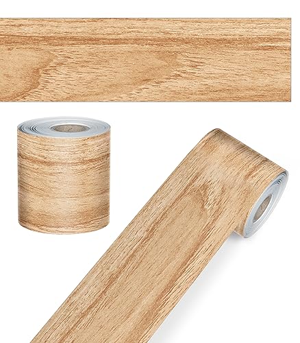 Carson Dellosa Grow Together 65 Ft Straight Light Wood Bulletin Board Borders, Classroom Borders for Bulletin Board, White Board, Cork Board, and Carson Dellosa Education