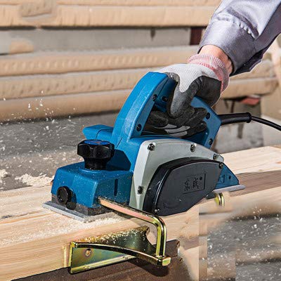 Electric Hand Planer Kit, 110V 800W Powerful Portable Electric Wood Planer Hand Held Woodworking Power Tool for Carpenter Woodworking Home DIY Estink