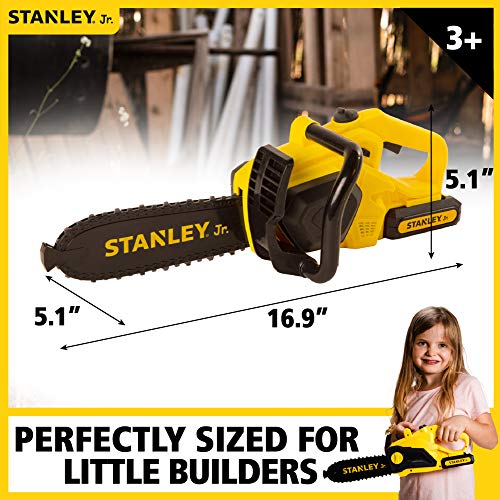 Red Toolbox Stanley Jr Battery Operated Delux Chainsaw,Yellow Red Toolbox