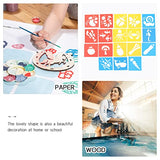 COHEALI 36pcs Unfinished Wood Horseshoe Cutouts Blank Horseshoes Wooden Slices Unicorn Chips for DIY Craft Wedding Birthday Party Decor Christmas COHEALI