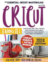 Cricut: 11 books in 1. The Essential Cricut Masterclass: Discover Top Tips, Tricks, and Hidden Features To Unlock Your Cricut Machine's Potential | WoodArtSupply