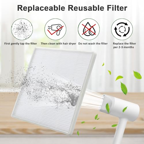 AONOLOVO Nail Dust Collector, Adjustable Suction, Powerful Nail Vacuum Fan Dust Collector Manicure Machine, Dust Collector Nail Tech Salon Use, Pink AONOLOVO