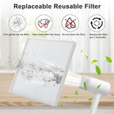 AONOLOVO Nail Dust Collector, Adjustable Suction, Powerful Nail Vacuum Fan Dust Collector Manicure Machine, Dust Collector Nail Tech Salon Use, Pink AONOLOVO