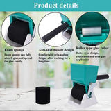 Msfullsea Portable Glue Applicator Roller 180ml Glue Roller Woodworking DIY Handheld Adhesive Roller with Flow Control Switch (3in) Msfullsea