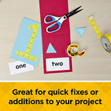 Scotch Double Sided Tape, Trusted Favorite, Engineered for Office and Home Use, 1/2 x 500 Inches, 6 Dispensers/Pack (6137H-2PC-MP) Scotch