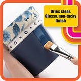 Mod Podge Water Resistant Glue, 4 fl oz Premium Acrylic Sealer, Perfect for Easy to Apply DIY Arts and Crafts, CS25386, Clear Mod Podge