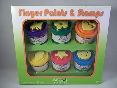 Art 101 Finger Paints & Stamps Art 101 USA