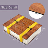 WANDIC Four Leaf Clover Flower Press Kit, Wooden Art Kit Plant Press Book Flower Fruit Press Kit for DIY Art Handicrafts Specimens Outdoor Learning WANDIC