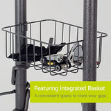 Standing Bike Rack by Delta Cycle - Tool-Free Adjustable Bike Floor Stand for Mountain, Fat Tire, Road Bikes, Freestanding Bike Stand for Garage Delta Cycle & Home