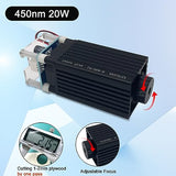 LASER TREE Laser Engraver Module, 20W Laser Engraving Cutting Module, 4W Optical Power Laser Head, Adjustable Focal, 450nm Laser Head for Laser LASER TREE