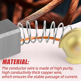 QCDENG 40PCS Electric Motor Carbon Brushes Replacement Repair Tool Set,10 Different Sizes Graphite Carbon Brush for Motor QCDENG