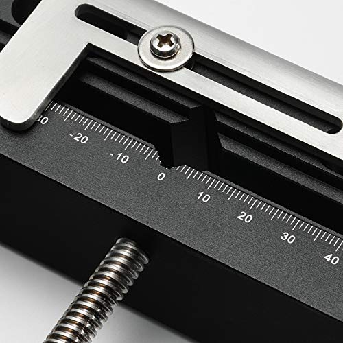 Genmitsu Aluminum Bench Vise Clamp DIY Desktop Worktable Vise Clamp for CNC 3018-PRO/PROVer/PROVer Mach 3/MX3/PROVER XL 4030, 10.2" x 5.5"x 1.6", Genmitsu