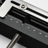 Genmitsu Aluminum Bench Vise Clamp DIY Desktop Worktable Vise Clamp for CNC 3018-PRO/PROVer/PROVer Mach 3/MX3/PROVER XL 4030, 10.2" x 5.5"x 1.6", Genmitsu