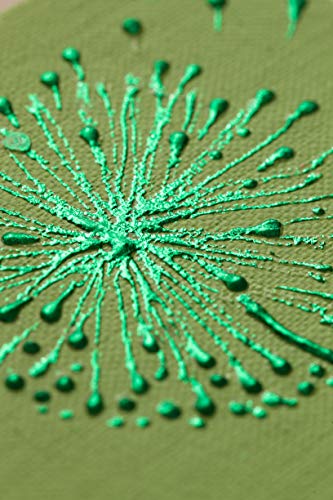 Pébéo Gédéo Mirror Effect 24k Gold Leaves Adhesive Sheet - 12 Sheets, 5 ½ x 5 ½ Inches, Art and Craft Supplies, for Painting, Home Decor, or Pebeo