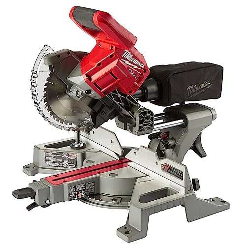 2733-20 M18 Fuel, 7-1/4", Dual Bevel, Sliding, Compound Miter Saw - WoodArtSupply