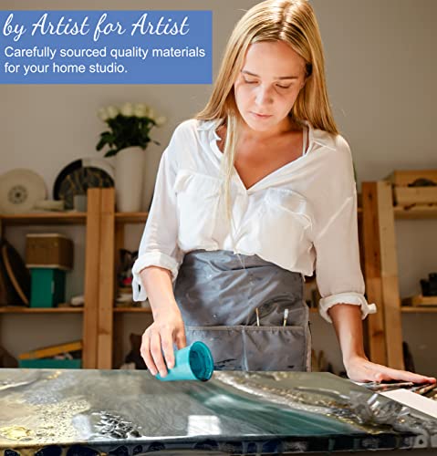 Extra Deep Pour Resin Epoxy Kit (2 to 4 inch Pours), 1.5 GL, UV Resistant, Low Odor, Crystal Clear, Bubble Free, 2:1 Art Casting Resin, River Tables, unicone art