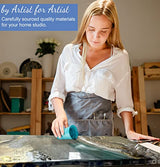 Extra Deep Pour Resin Epoxy Kit (2 to 4 inch Pours), 1.5 GL, UV Resistant, Low Odor, Crystal Clear, Bubble Free, 2:1 Art Casting Resin, River Tables, unicone art