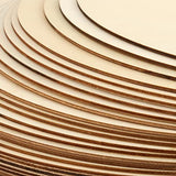 Round Wood Circles, SEHOI 24 PCS 15 Inch Wood Slices, Unfinished Blank Wooden Rounds Slice Wooden Cutouts for Crafts, Door Hanger, Wall Art, DIY and SEHOI