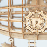 Rolife Build Your Own 3D Wooden Assembly Puzzle Wood Craft Kit Airship Model Gifts for Kids and Adults Rolife