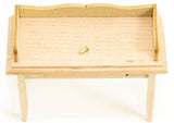 Dollhouse Miniature Unfinished Writing Desk with 1 Drawer Classics by Handley