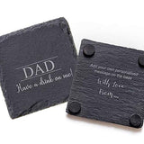 12 Pack 4 x 4 Inch Gorgeous Black Slate Stone Coasters Bulk Square Slate for Drink Bar Kitchen Home, Handmade Natural Rough Edge, Set of 12 MONKEY SUN