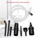Zerone Micro Vacuum Attachment,Shop Vac Accessories 9Pcs/Set Car Vehicle Kit Universal Vacuum Cleaner Attachments Flexible Dust Tool,Vacuum Zerone