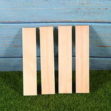 SUPVOX 10pcs Basswood Carving Unfinished Wood Boards Sheets Beginners Premium Carving Blocks DIY Crafts Art Supplies SUPVOX