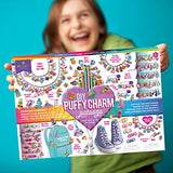 Craft-tastic — Puffy Charm Palooza — DIY Jewelry Craft Kit — Create Personalized Charms Using Easy to Make Puffy Charms — for Kids Ages 6 and Up Craft-tastic