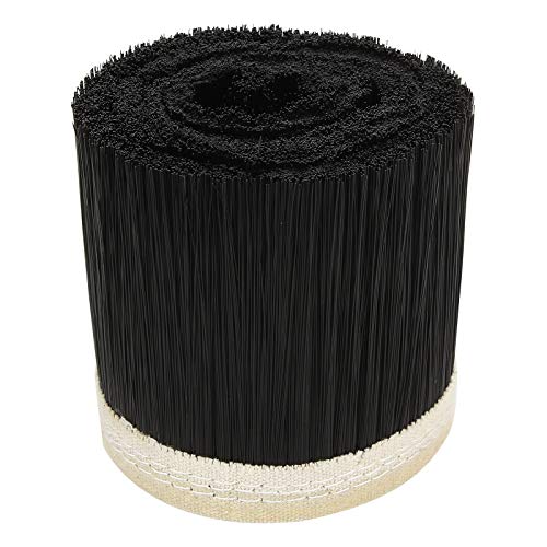 2 Pack Dust Shoe Brush 100mm CNC Vacuum Brush For Engraving Machine Dust Cover CNC Vacuum Cleaning Brush for CNC Router Spindle Motor, Black AConnet