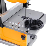 Hoteche 8-Inch Band Saw 2.0A Low Noise Two Cutting Height Table Benchtop with Fence and Miter Gauge for Woodworking, DIY Projects and Precision Hoteche