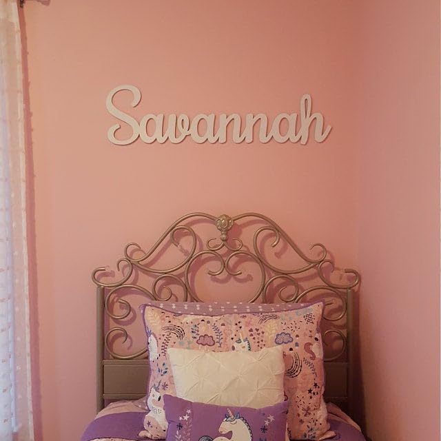 Custom Wood Name Sign, Personalized Wood Signs, Nursery Wall Decor, Baby Boy or Girl Name Sign, Large Word Cut Outs WoodArtSupply