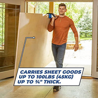 Kreg Panel Carrier - Easily Carry Plywood Boards & Large Panels - Ergonomic Grip - Woodworking Tools & Accessories