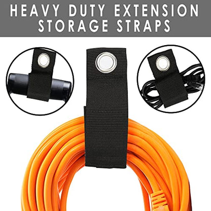 KOFANI Garage Hooks, 16 Pack Steel Heavy Duty Garage Storage Hooks with Anti-Slip Coating, Utility Garage Wall Mount Hooks for Hanging Bike, Ladder