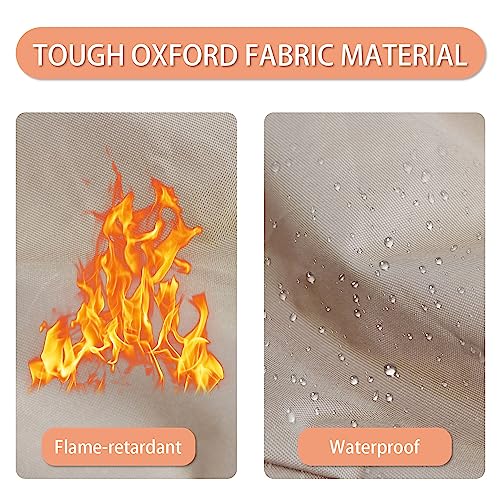 Tredre Lighted Dust Solution for Miter Saws, Wood Work Shop Vacuum System, Accessory Holes, Come with Storage Bag Khaki - 50" L x 30" W x 40" H Tredre