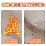 Tredre Lighted Dust Solution for Miter Saws, Wood Work Shop Vacuum System, Accessory Holes, Come with Storage Bag Khaki - 50" L x 30" W x 40" H Tredre