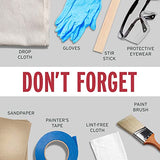 Rust-Oleum 7776730 Protective Enamel Paint, 8-Fl Oz, Flat Black(Pack of 1) Rust-Oleum